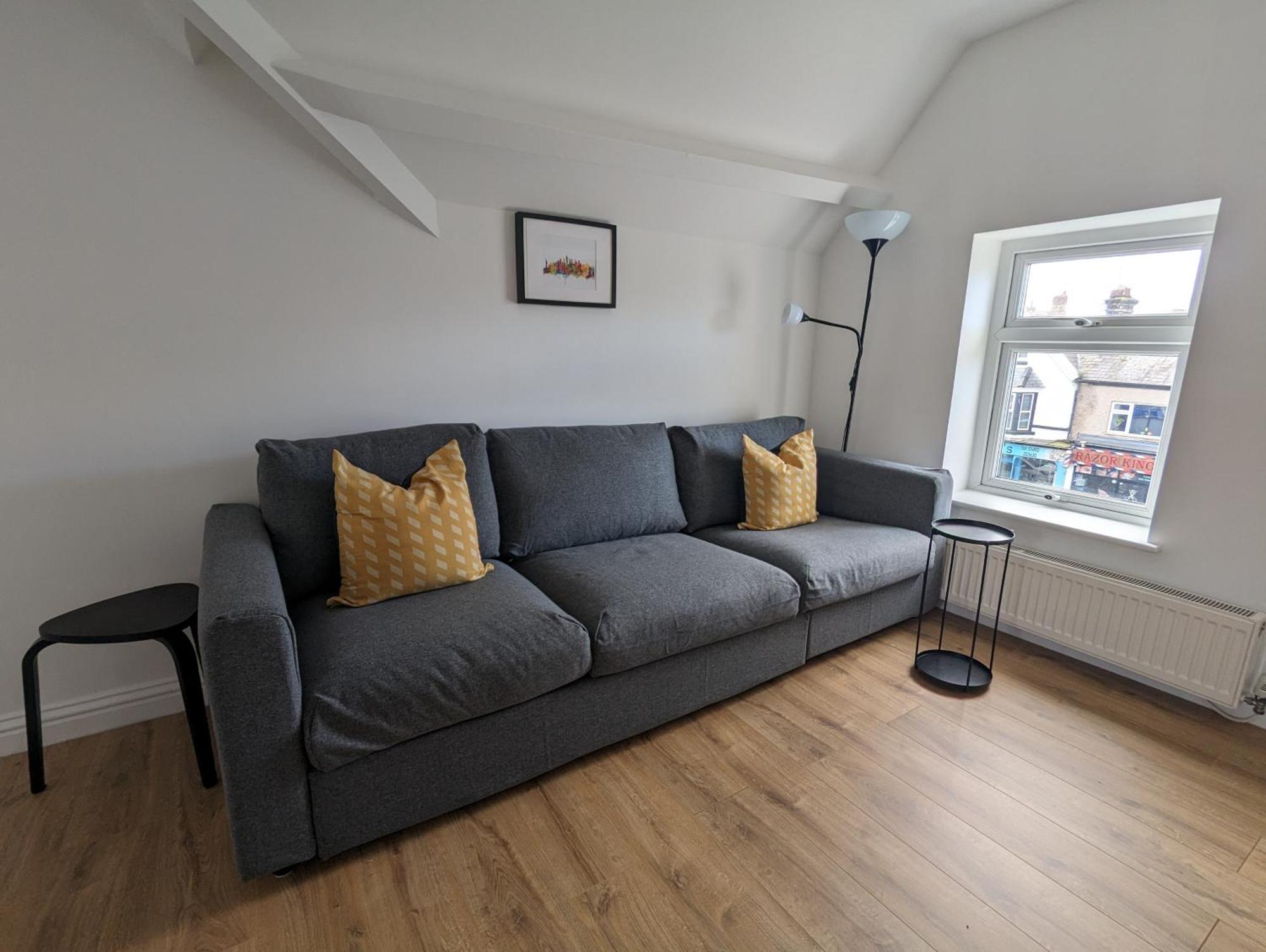 Top Floor Apartment Лландидно Экстерьер фото